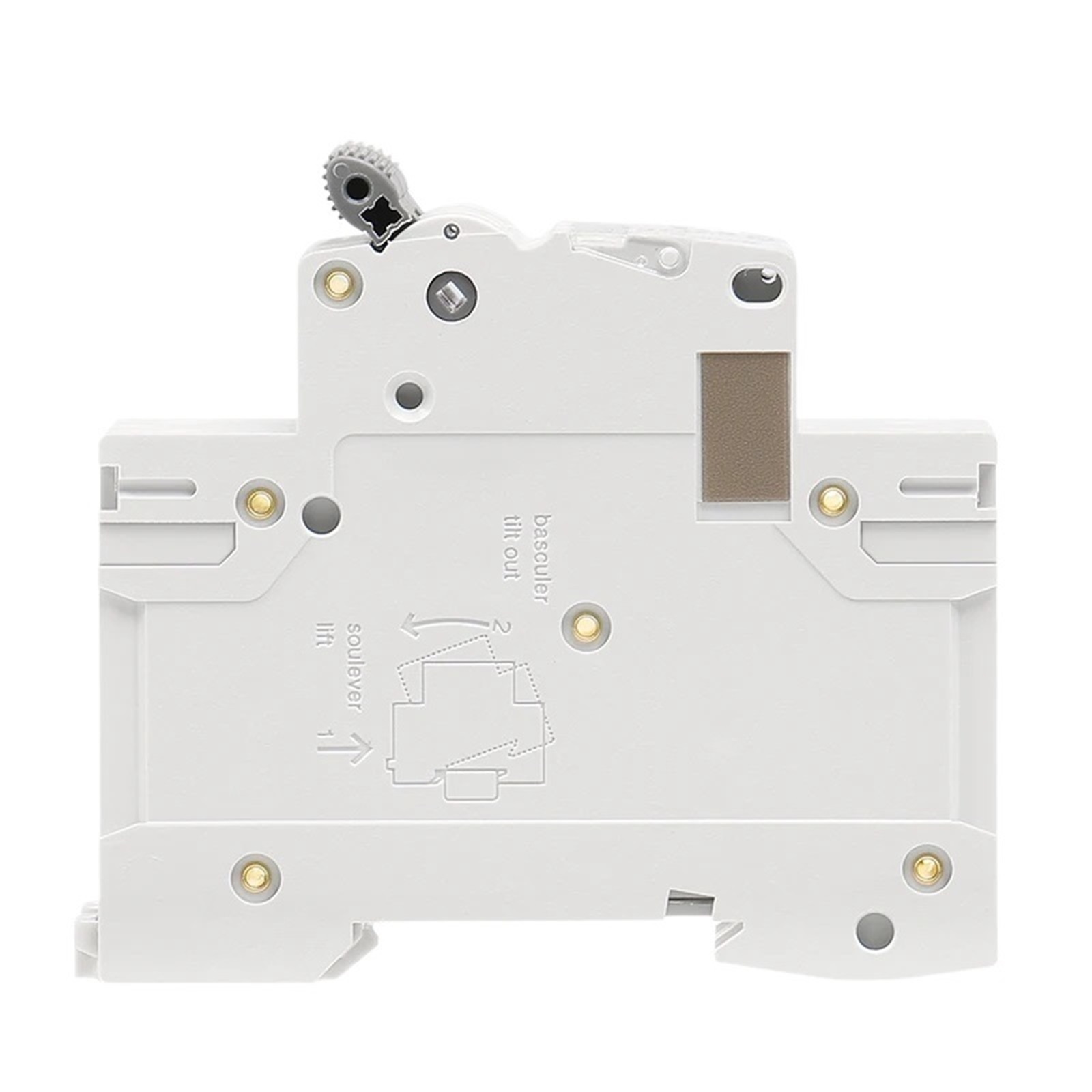 circuit breaker GYM9 4P MCB 6KA Breaking Capacity MCB Din Rail Mini Circuit Breaker 6A-63A AC Type
