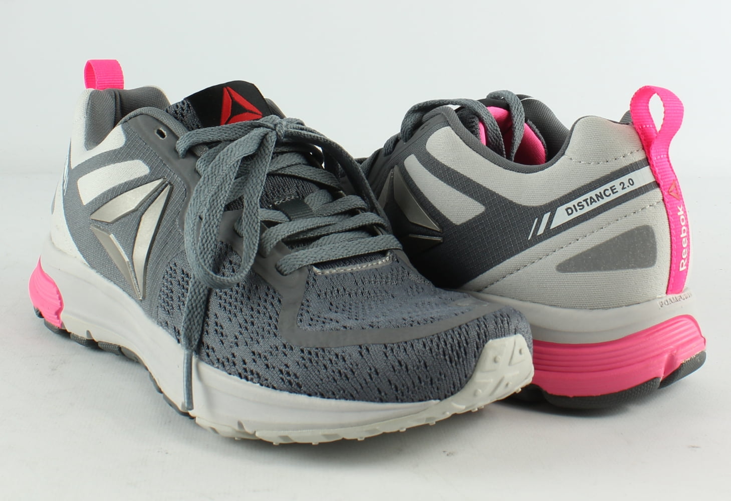 reebok distance 2. gray running shoes