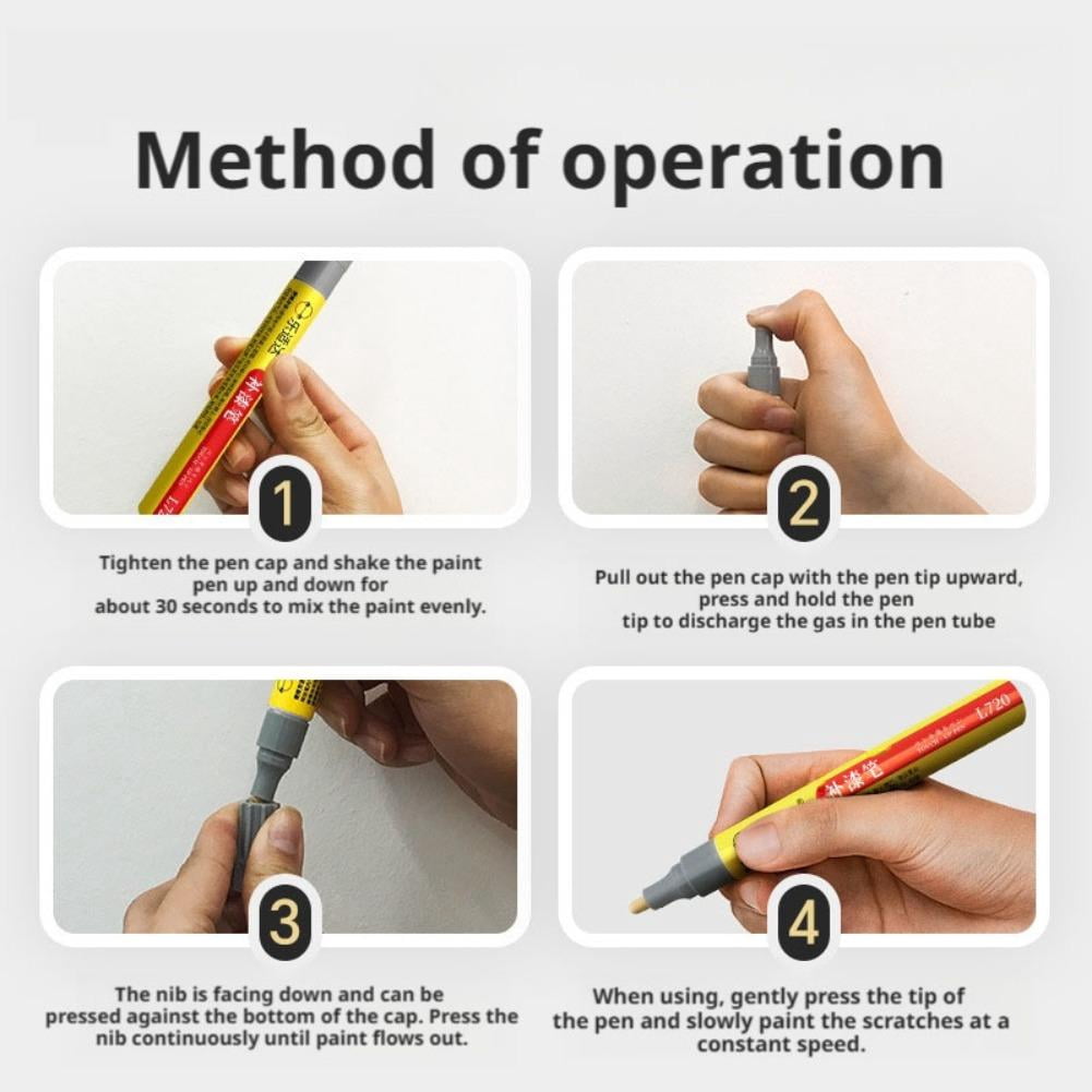 Touch Up Paint for iPhone 17 Pro & 17 Pro Max, Phone Side Scratch Repair Paint Pen, Quick Fix for Daily Use, Travel & Repair(Orange)