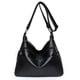 thumbnail image 3 of Bolsos de hombro de moda con dos bolsillos principales y cremallera de PU, bolso cruzado de gran capacidad, venta de bolsos 2024 para mujer, bolso de mujer, 3 of 5