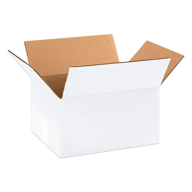 Aviditi Cajas De Envío Blancas De 11.25 Pulgadas De Largo X 8.75 Pulgadas De Ancho X 6 Pulgadas De Alto (Paquete De 25) Cajas De Correo Pequeñas Y Medianas Para Sobres De Embalaje De Pequeñas Empresas