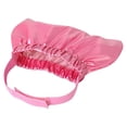 thumbnail image 2 of Pet Shower Caps Reusable Waterproof Ear Protection For Small Dogs And Sphynx Cats Adjustable Grooming Bath Hat Keeps Ears Dry For Puppy Kitten Grooming Supplies Hot Pink, 2 of 7