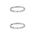 thumbnail image 2 of Brazalete de mujer Sonducket Festival en forma de corazón Cumpleaños Boda Compromiso Joyería Plata, 2 of 6