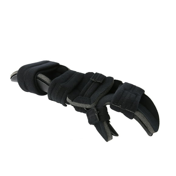 Muñequera ajustable para entrenamiento de mano, férula para artritis, esguince, fractura dura, izquierda
