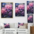 thumbnail image 4 of Designart "Treasures Of Radiant Peony Garden III" Peonies Floater Framed Canvas Wall Art, 4 of 5
