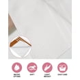 thumbnail image 6 of Burnt Orange White Stripe Kitchen Dish Towels for Drying Dishes Set of 2, Modern Rustic Vertical Striped Waffle Weave Microfiber Hand Tea Bathroom Towels Quick Dry & Absorbent Towel 15.7x23.6, 6 of 7