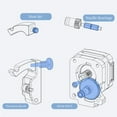 thumbnail image 3 of Kit de extrusora de doble engranaje ANGGREK kit de extrusora para impresora 3D, 3 of 8