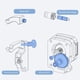 thumbnail image 3 of Kit De Extrusora De Impresora 3D, Rueda De Extrusión Dura Mecanizado De Alta Precisión Extrusora Kit De Engranaje Doble Fácil De Operar Accesorios Ricos Acero De aleación Para, 3 of 8