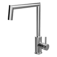 thumbnail image 2 of DAX Brass Single Handle Kitchen Faucet, Nickel, 2 of 2