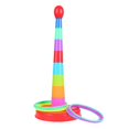 thumbnail image 2 of Educational Colorful Ring Toss Puzzle Toys Plastic Intelligence Development Parent-child Sports Game, 2 of 3
