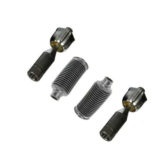 4 Pc Front Inner Tie Rod Ends with Rack and Pinion Bellow Boots Steering Suspension Kit Fits select: 1995-2004 TOYOTA TACOMA, 1996-2002 TOYOTA 4RUNNER