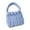 blue, variant on Women Crochet Bag Handbag Satchel Female Shoulder Bag for Work Travel