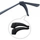 thumbnail image 5 of 2 piezas de ganchos de silicona antideslizantes para las orejas de las gafas, soporte para la punta de la patilla Negro y azul, 5 of 9