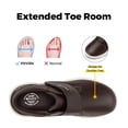 thumbnail image 2 of FitVille Men's Wide Walking Shoes With Arch Core Insole For Swollen Feet Diabetic Dress Shoes, 2 of 5