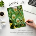 thumbnail image 4 of FMSHPON ButterflyDandelion Clipboard Hardboard Wood Nursing Clip Board and Pull for Standard A4 Letter 13x9 inches, 4 of 7