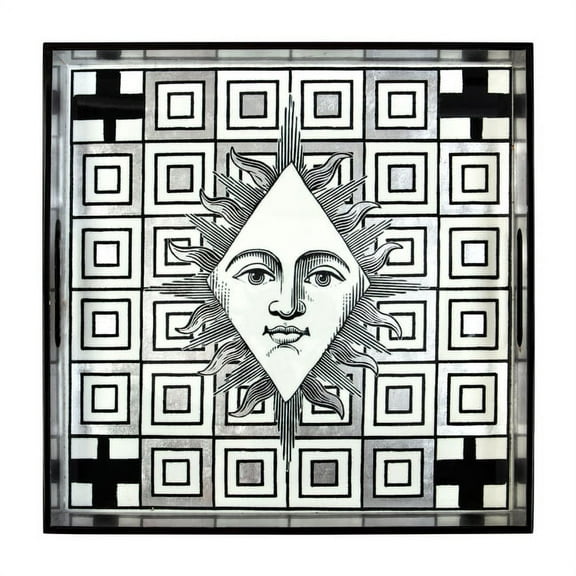 Christian LaCroix Atout Couer Round Lacquer Tray (Toy)