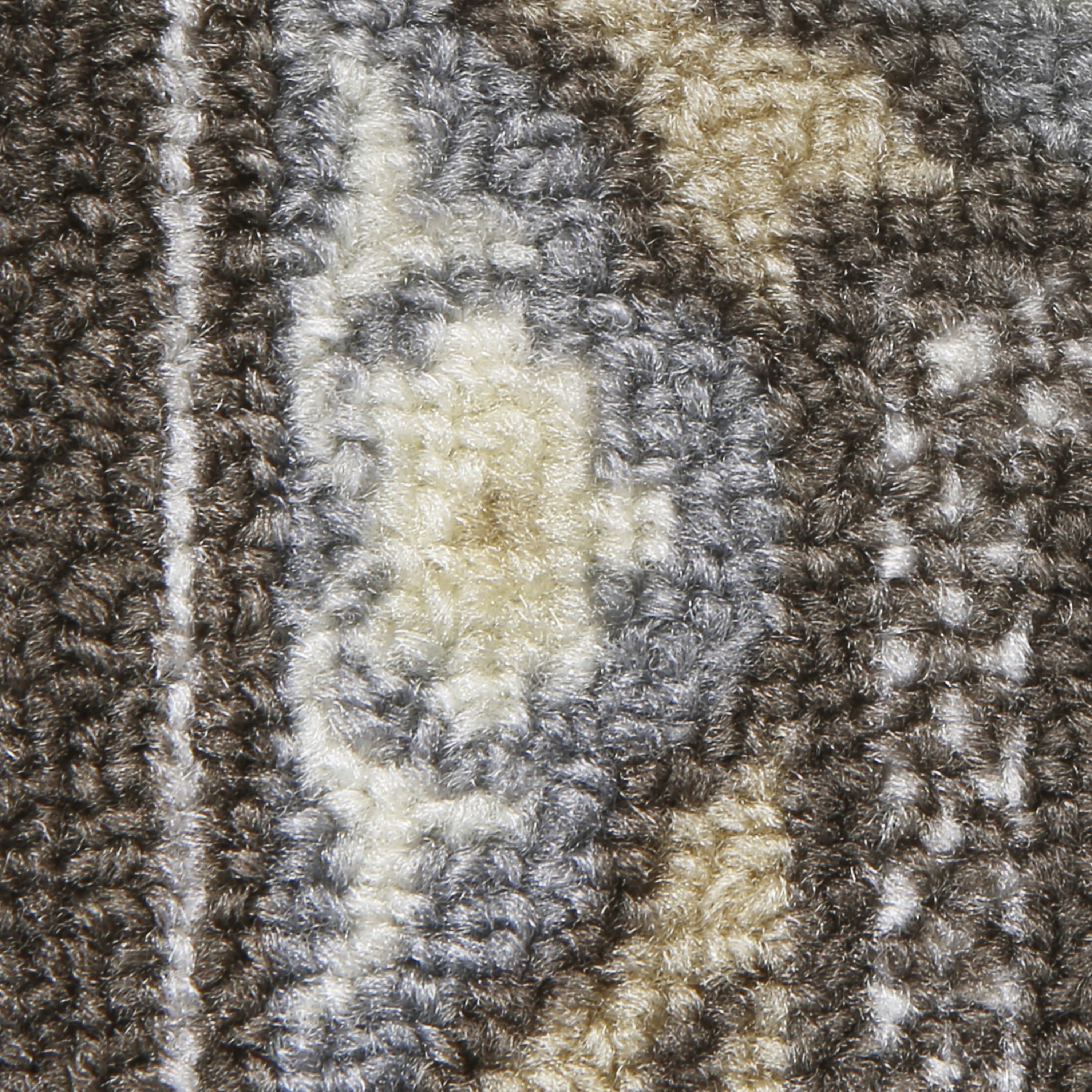 Maples Rugs Florence Traditional Swirl Gray Washable Entryway Area Rug, 2'6 x 3'10