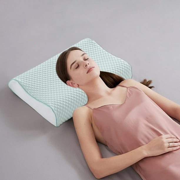 Xihbxyly Funda de Almohada de Masaje, Tela Suave y Fresca, Transpirable y Cómoda para El Verano, Diseño Moderno y Elegante, Protección Suave para El Cabello, Tacto Lujoso, Tamaño 40 X 60 Cm