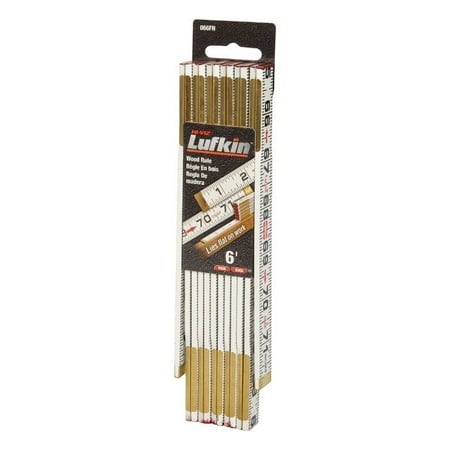 

1 Pc Lufkin 72 In. L X 5/8 In. W Wood Rule Sae