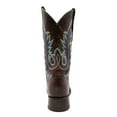 thumbnail image 4 of Ferrini Mens Chase Embroidered Square Toe Cowboy  Mid Calf Boots, 4 of 6