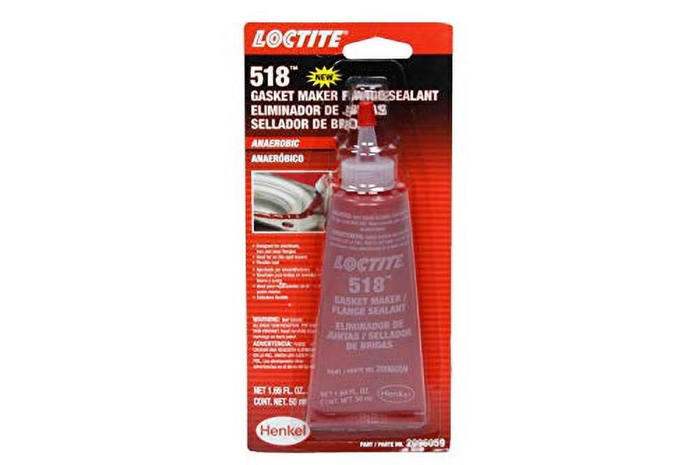 Loctite 518 Gasket Maker Flange Sealant 50 Milliliter Tube (2096059)