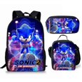 thumbnail image 3 of 16 Inch Sonic Racing 3d Printing Children School Bags Orthopedic Backpack Kids Boys Girls Mochila Infantil Cartoon Bags G, 3 of 3