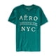 thumbnail image 1 of Camiseta adornada Aeropostale Logo NYC para hombre verde pequeño, 1 of 1