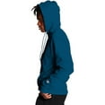 thumbnail image 3 of Champion Mens Powerblend Hooded Sweatshirt, XL, Late Night Blue, 3 of 3