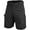 Black#6223, variant on Black Cargo Shorts Men Rip Stop Shorts Stretch Outdoor Quick Dry Trousers Wear Resistant Work Hiking Fishing Short