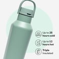 thumbnail image 3 of Cantimplora deportiva clásica Thermos Corkcicle, 590 ml, tomillo, 3 of 9