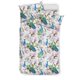 thumbnail image 1 of Juego de cama con estampado de flores rosa pavo real, 1 of 5