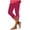 Hot Pink, variant on MLQIDK Gray Yoga Capri Pants for Women Capri Leggings High Waisted Knee Length Capris Dressy Casual Pedal Pushers with Pockets Gray XL