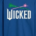 thumbnail image 3 of Wicked: Part 2 -  Wand And Broomstick Logo - Men's Long Sleeve Graphic T-Shirt, 3 of 5