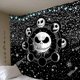 thumbnail image 1 of Tapiz de Pesadilla Antes de Navidad para colgar en la pared Noche estrellada150*130cm, 1 of 5