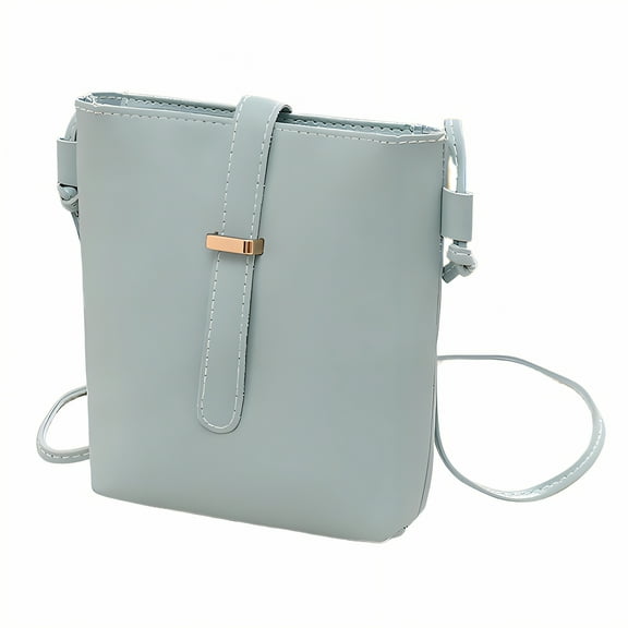 GASTROPOD Messenger Bag for Women,Soft Durable Fabric Phone Purse,Corrosion-Resistant Phone Bag,Sky Blue