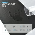 thumbnail image 3 of Art3d 36-Pack 54 Sq.ft Peel and Stick Floor Tiles Vinyl Plank Flooring Wood Look-Black, 3 of 7