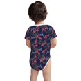 thumbnail image 2 of Rocae Flowers And Humming Bird for Baby Cotton Short-Sleeve Bodysuits for Unisex Onesies Bodysuit-12 Months, 2 of 7