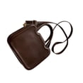 thumbnail image 3 of Women Fashionable Single Shoulder Bag Handbag Ladies Female Messenger Hand Bag for Meeting Coffee Color Free Size, 3 of 8