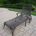 thumbnail image 5 of Oakland Living Mississippi Cast Aluminum Chaise Lounge, 5 of 5