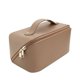 thumbnail image 1 of Bolsa de maquillaje de gran capacidad, tacto de alta gama, estuche de maquillaje portátil, bolsa de almacenamiento y cuidado personal portátil para mujer, 1 of 5