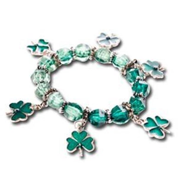 Lucky Shamrock 3 Leaf Clover St Patrick's Day Charms Magnetic Clasp Br –  Rosemarie Collections