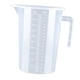 thumbnail image 5 of Taza medidora para repostería de restaurante, gran capacidad, fácil de verter, multifuncional, transparente 5000ml, 5 of 9