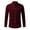 j3-Wine, variant on LIIPEE Men Shirts Father's Day Gifts Casual Button Down Collar Tab Long Sleeve Solid Color Ribbed Button Up Shirts Male Single Yoke Regular Breathable Fashion Versatile Tops With Pocket,XXL