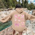 thumbnail image 2 of Oversize Hoodie for Women Fall Bow Print Long Sleeve Casual Graphic Preppy Trendy Outfits 2026, 2 of 4
