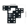 thumbnail image 3 of Black PCB Headlight & Fog Light Control Module - Compatible with GM Vehicles 2003-2007, 6.5x5.5x0.1cm, Simultaneous High/Low Beam & Fog Light Activation, Simple Fuse Box Upgrade Accessory, 3 of 6