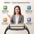 thumbnail image 2 of LBSAU 1.83''HD Smart Watch for Men Women, Bluetooth Answer/Make Calls/120+Sports Modes/IP68 Waterproof Fitness Tracker with AI Watch Faces, Fits for Android & iPhone, Perfect Gift, 2 of 12