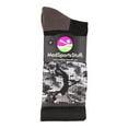 thumbnail image 2 of Basketball Socks with Player on Camo Athletic Crew Socks (Black/Graphite Camo, Medium), 2 of 2