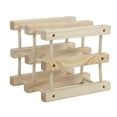 thumbnail image 2 of Wine Rack, Wine Racks Countertop Cabinet Stackable Detachable 6 Bottle Stable  For Bar, 2 of 8