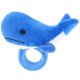 thumbnail image 1 of KAKOWELY Pulsera de ballena con forma de bofetada, pulsera de peluche decorativa con dibujos animados, 1 of 4
