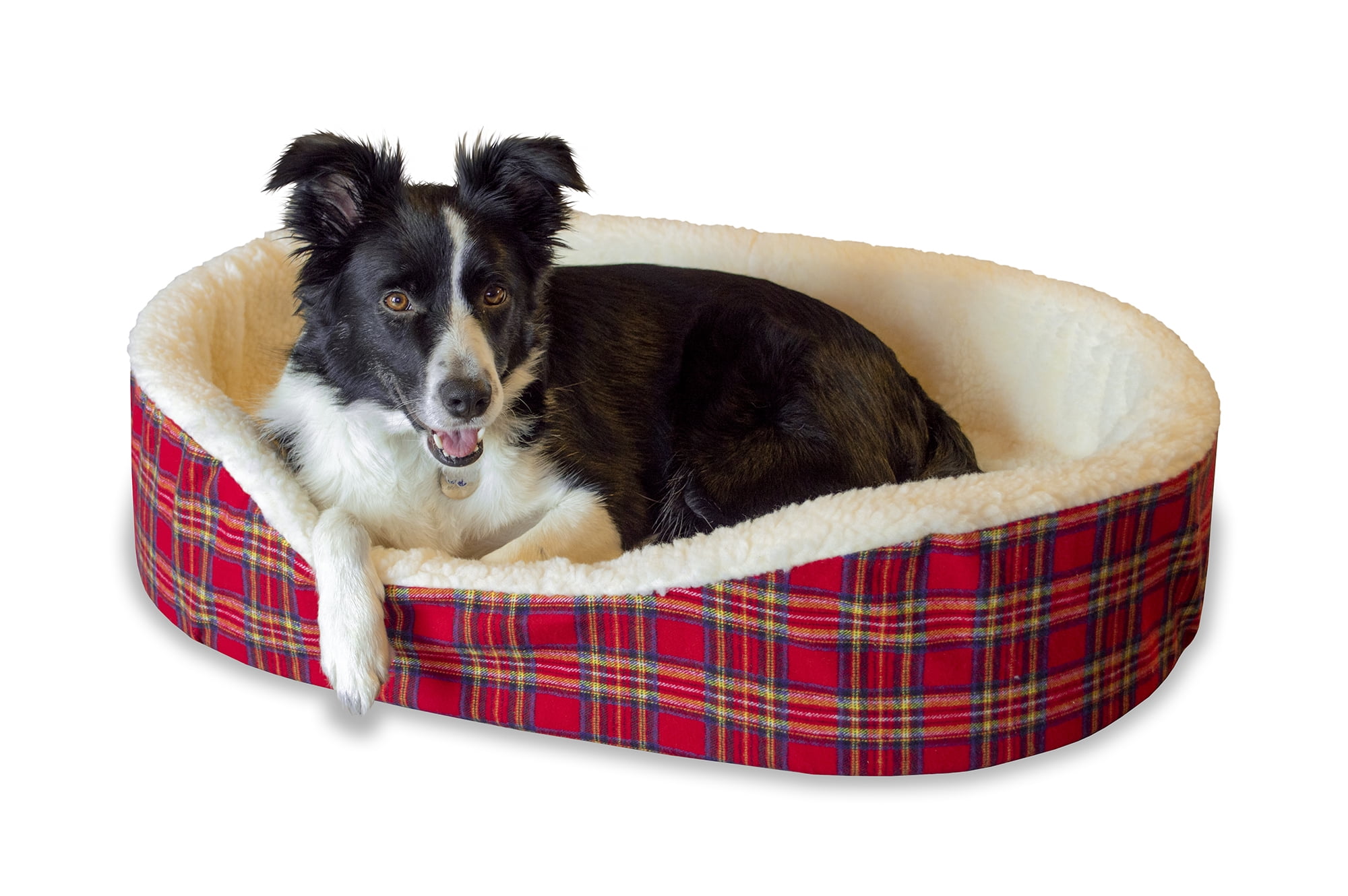 Dog Bed King Usa Extra Large Plaid Cuddler Pet Extra Large Plaid Cuddler Dog Pet Bed